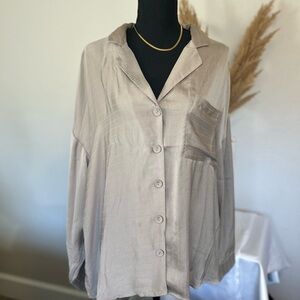 Button Down Blouse